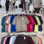 Swetry Damskie wloskie_size uni_paczka 6szt_mix kolor 5429973