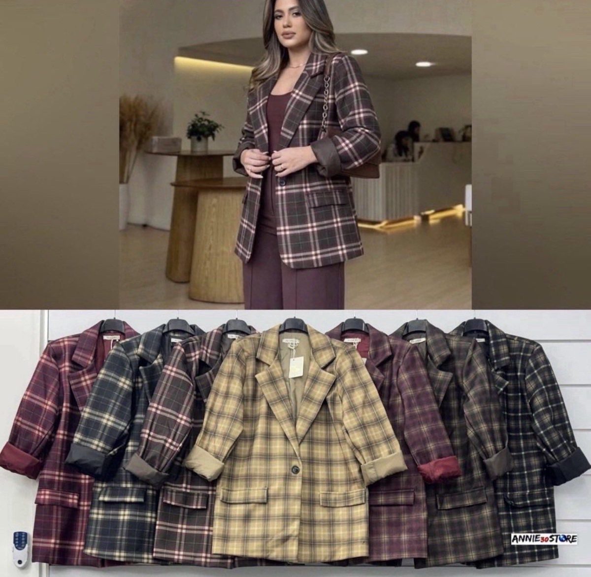 Marynarki Damskie wloskie_size uni_paczka 6szt_mix kolor 5430021