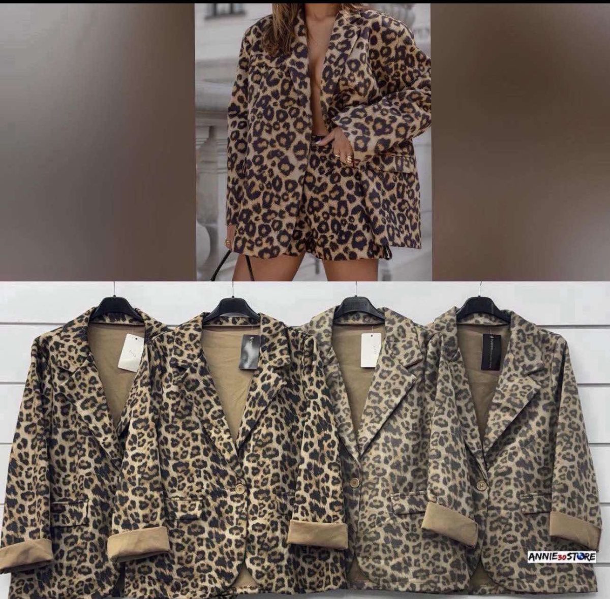Marynarki Damskie wloskie_size uni_paczka 6szt_mix kolor 5430025