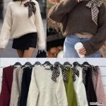 Swetry Damskie wloskie_size uni_paczka 6szt_mix kolor 5430048
