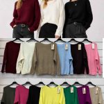 Swetry Damskie wloskie_size uni_paczka 6szt_mix kolor 5430098
