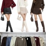 Swetry Damskie wloskie_size uni_paczka 6szt_mix kolor 5430127