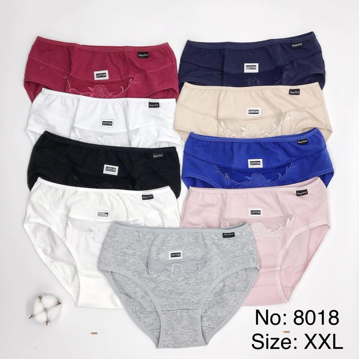 Majtki damskie _ Size 2xl paczka 24szt _mix kolor 5233040