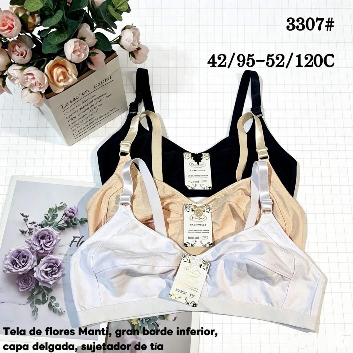 Biustonosz Damskie_Miska C 85-120 _paczka 12szt _1 kolor 8604946