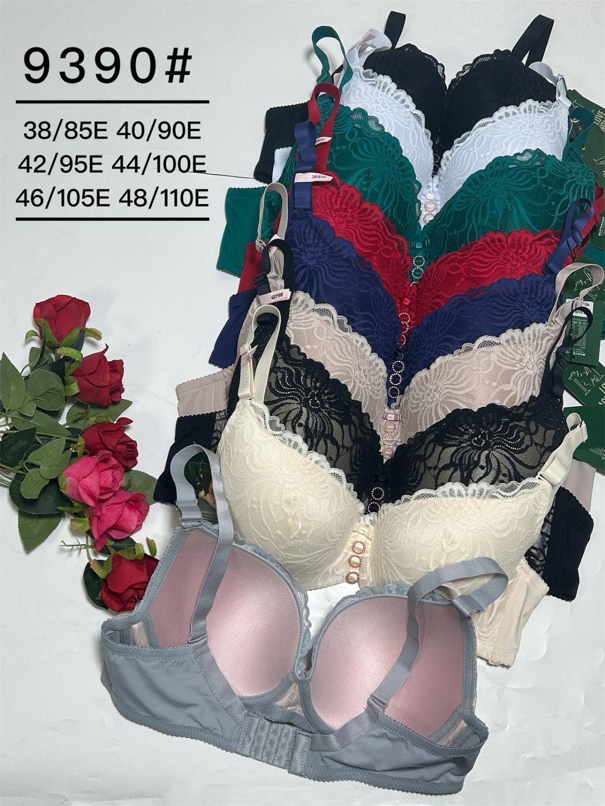 Biustonosz Damskie_Miska E 85-110 _paczka 6szt _1 kolor 8604976