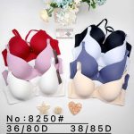 Biustonosz Damskie_Miska D 80-100 _paczka 6szt _1 kolor 8605004