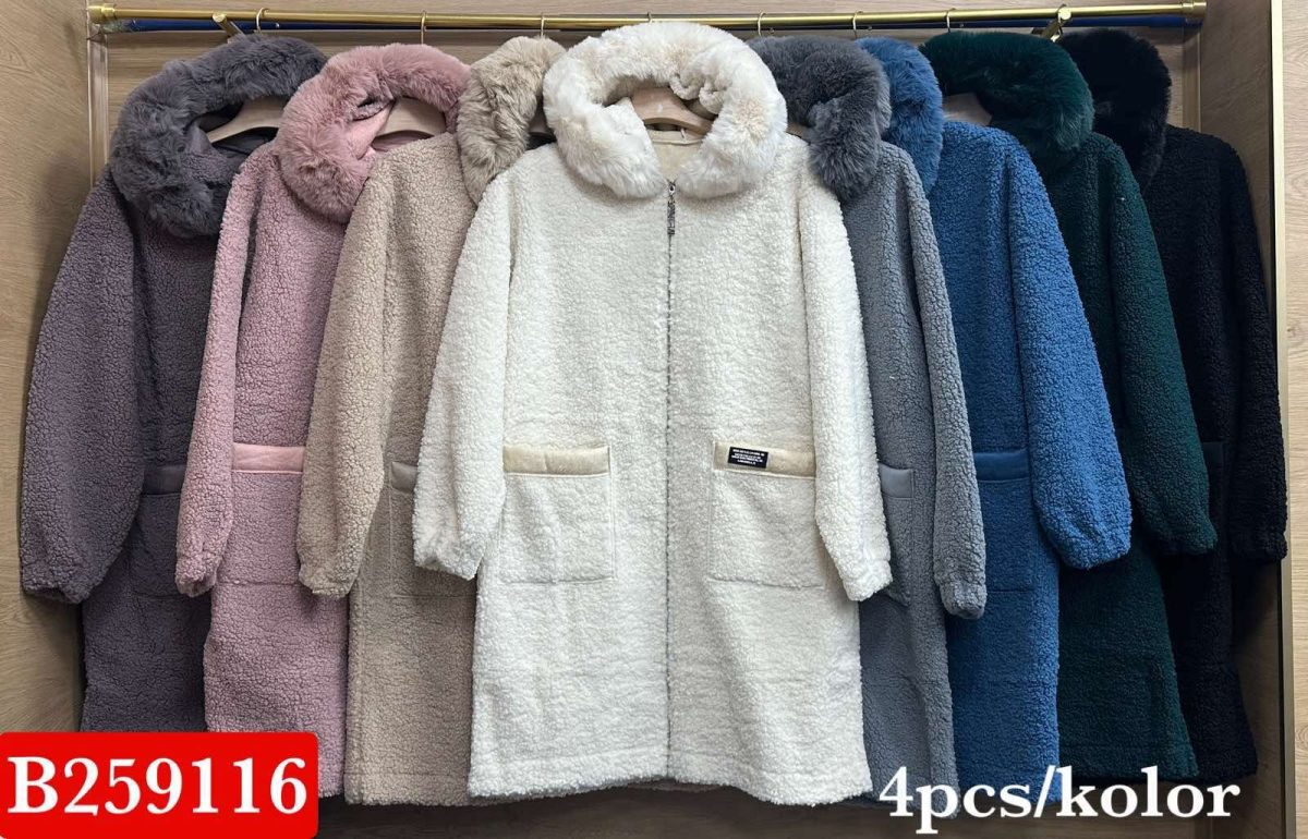 Futro Damskie wloskie_size uni_paczka 5szt_1kolor 1526954