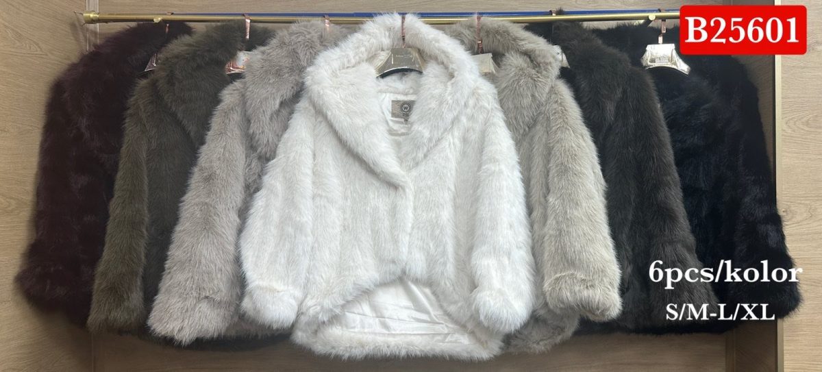 Futro Damskie wloskie_size s-xl_paczka 6szt_1 kolor 1526979