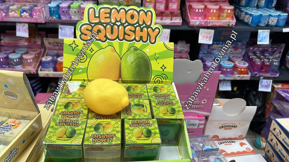 GNIOTEK SQUISHY Olej kokosowy. Cytryna 🍋 1000724
