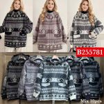 Kurtki Damskie wloskie_size uni_paczka 10szt_mix kolor 5413267