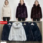 Futro Damskie wloskie_size uni_paczka 10szt_mix kolor 5413282
