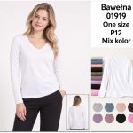 Bluzki DAMSKA _size uni_paczka 12 szt_mixkolor 5413310