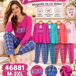 Piżamy DAMSKA TURECKA_size m-2xl_paczka 8 szt_mixkolor 5413415