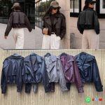 Kurtki skórzane Damskie _size uni_ paczka 6szt_mix kolor 4210746