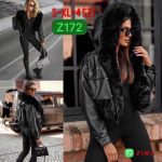 Kurtki skórzane Damskie _size s-xl_ paczka 4szt_1kolor 4210773
