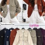 Kurtki Jeansowe Damskie wloskie _ size uni_ paczka 6szt_mix kolor 7946758