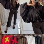 Bluzy Damskie wloskie_size uni_paczka 6szt_mix kolor 9170932