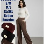 Spodnie Damskie _size s-2xl_paczka 12szt_mix kolor 9170959