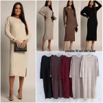 Sukienki Damskie Polskie_ Size uni _paczka 10szt_mix kolor 9171016