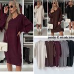 Sukienki Damskie Polskie_ Size uni _paczka 10szt_mix kolor 9171017
