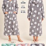 Szlafrok DAMSKA TURECKA_size m-2xl_paczka 12 szt_mixkolor 2851256