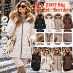 Kurtki Damskie _size 3-7xl_ paczka 5szt_1 kolor 2955162