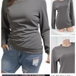 Bluzy DAMSKA_size 3-6xl_paczka 12 szt_mixkolor 6206681