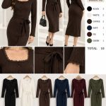 Sukienki DAMSKATURECKA_size uni_paczka 10 szt_mixkolor 6167913