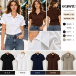 Bluzki DAMSKATURECKA_size uni_paczka 12 szt_mixkolor 6167919