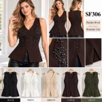 Bluzki DAMSKATURECKA_size uni_paczka 10 szt_mixkolor 6167921