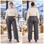 Spodnie skórzane Damskie _size 38-48_paczka 10szt_ 7183663