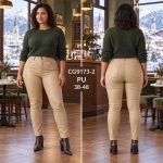 Spodnie skórzane Damskie _size 38-48_paczka 10szt_ 7183666