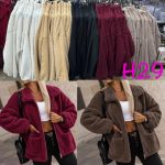 Kurtki Alpaka Damskie wloskie_size uni_paczka 6szt_mix kolor 4099445