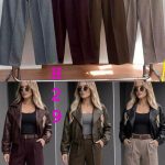 Spodnie Damskie wloskie_size uni_paczka 6szt_mix kolor 4099457