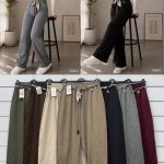 Spodnie Damskie Włoskie _ Size uni_ paczka 6szt _mix kolor 4099650