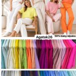 Swetry Damskie _size uni_paczka 6szt_MIX kolor 4099751
