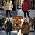 Kurtki Damskie _size s-2xl_ paczka 5szt_1 kolor 9208339
