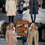 Kurtki Damskie _size s-2xl_ paczka 5szt_1 kolor 9208342
