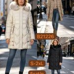 Kurtki Damskie _size s-2xl_ paczka 5szt_1 kolor 9208343