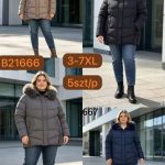 Kurtki Damskie _size 3-7xl_ paczka 5szt_1 kolor 9208346