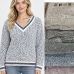 Swetry Damskie _size uni_ paczka 12szt_mix kolor 9208394