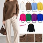 Swetry Damskie _size s-xl_ paczka 10szt_mix kolor 6366808