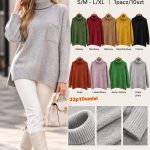 Swetry Damskie _size s-xl_ paczka 10szt_mix kolor 6366818