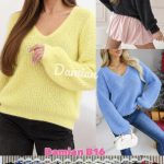Swetry DAMSKA WŁOSKA_size uni_paczka 6 szt_mixkolor 4919600