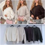 Swetry Damskie POLSKA _ Size uni_ paczka 8szt _mix kolor 4919828