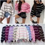 Swetry Damskie POLSKA _ Size uni_ paczka 6szt _mix kolor 4919833
