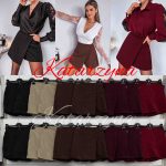 Spódnica krótka DAMSKA WŁOSKA_size uni_paczka 6 szt_mixkolor 7197103