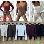 Bluzki Damskie _size uni_ paczka 6szt_mix kolor 7197133
