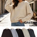 Swetry DAMSKATURECKA_size s-l_paczka 10 szt_mixkolor 3839811