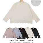 Swetry DAMSKATURECKA_size s-l_paczka 10 szt_mixkolor 3839814
